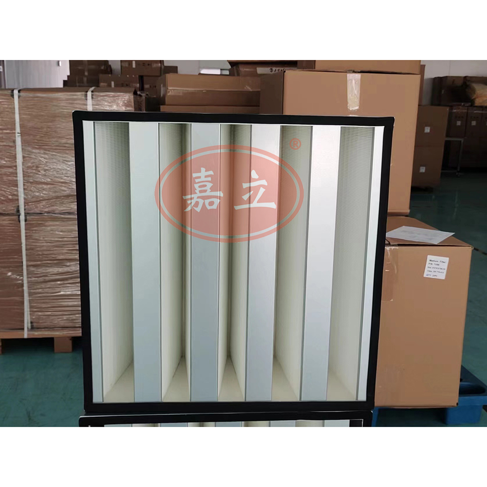 丹巴W型V型密褶式箱式过滤器
